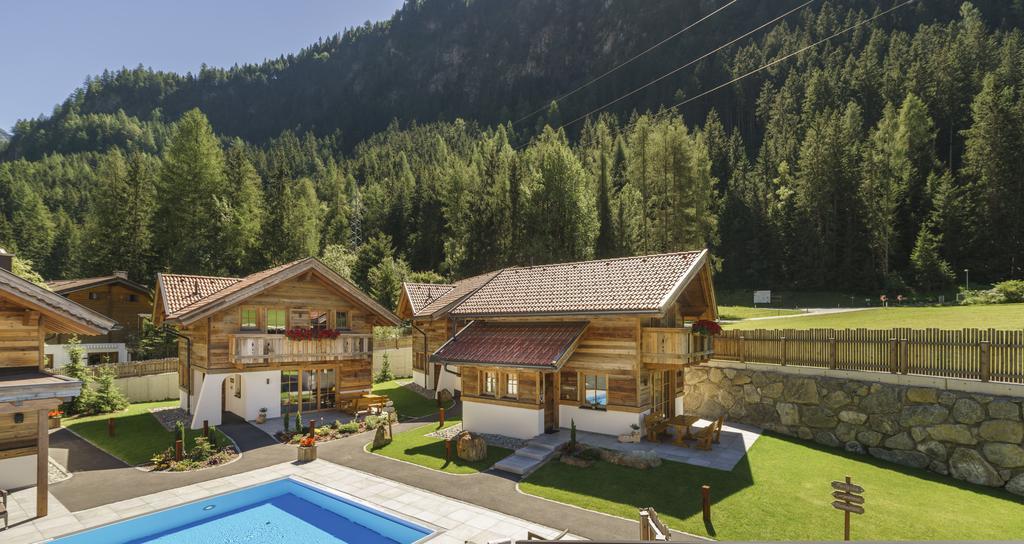 Wellnesshüttendorf Wiese Sankt Leonhard im Pitztal Exterior foto